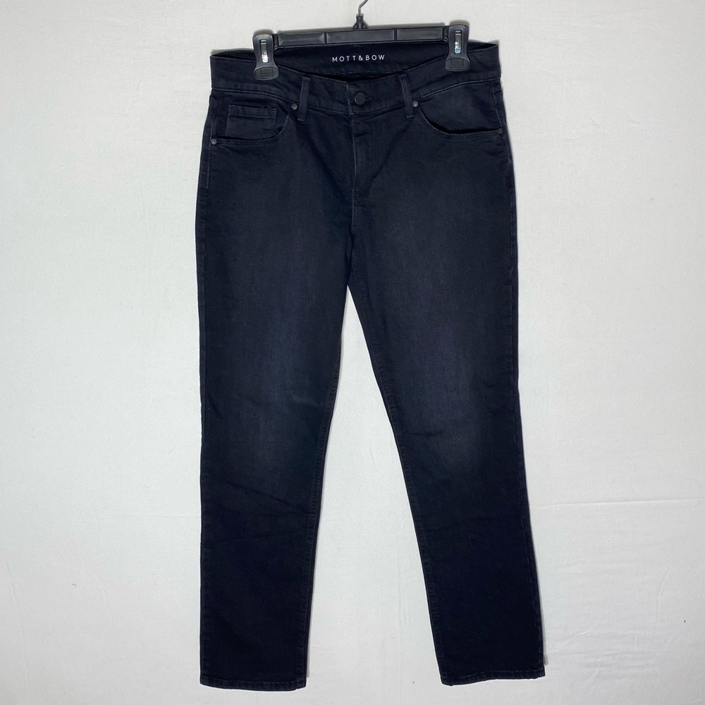 Mott & Bow Washed Black Boyfriend Jeans 28X30
